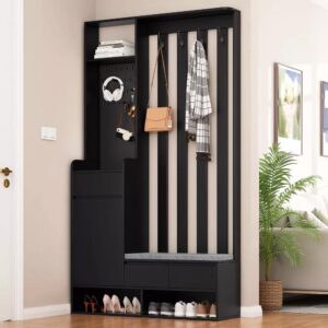 Multifunctional Hallway Storage Bench
