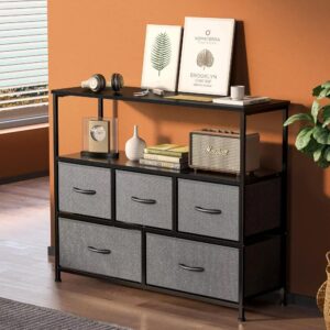 Versatile Fabric Storage Tower Dresser