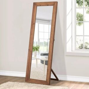 Solid Wood Right Angled Full-Length Mirror